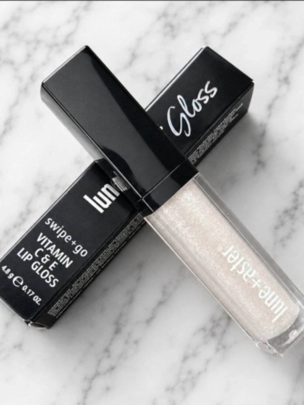 Lune + Aster Swipe + Go Vitamin C & E Lip Gloss-Rockstar